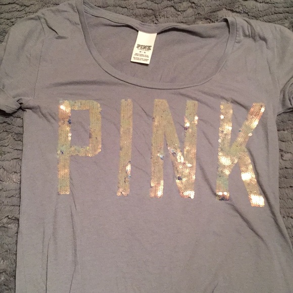 PINK Victoria’s Secret Shirt sparkly - Picture 2 of 2